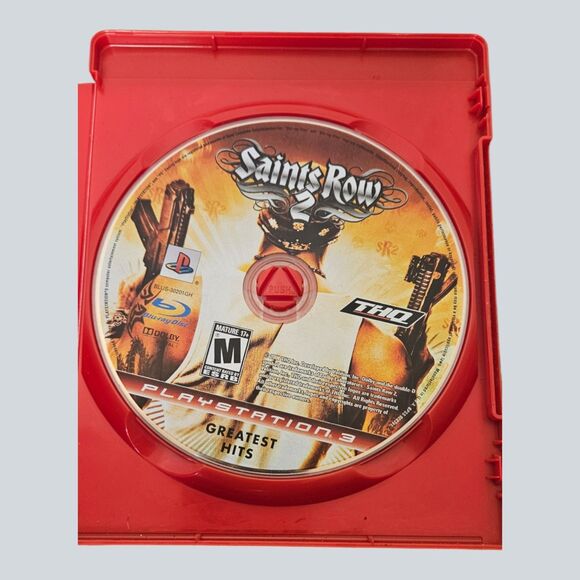 PS3 Saints Row 2 Video Game.  Good Condition.  ITEM #3632 - Picture 2 of 4